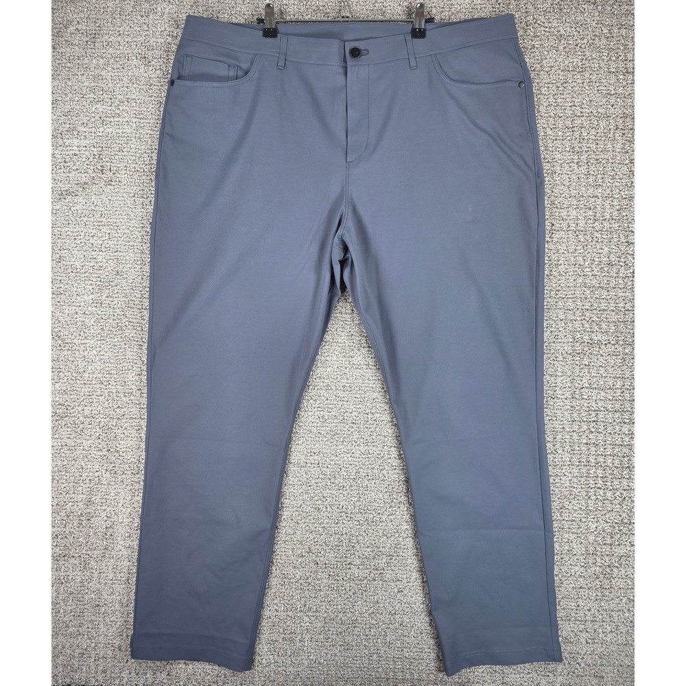 Public Rec Workday Pants Mens 44x32 Blue Straight Leg Performance Casual